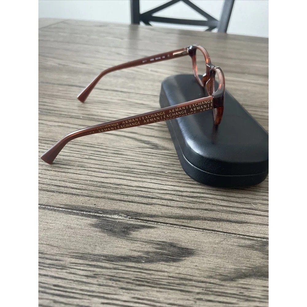 Armani Exchange AX3009 8063 Womens Brown Cats Eye Eyeglasses Frames 53/16~135